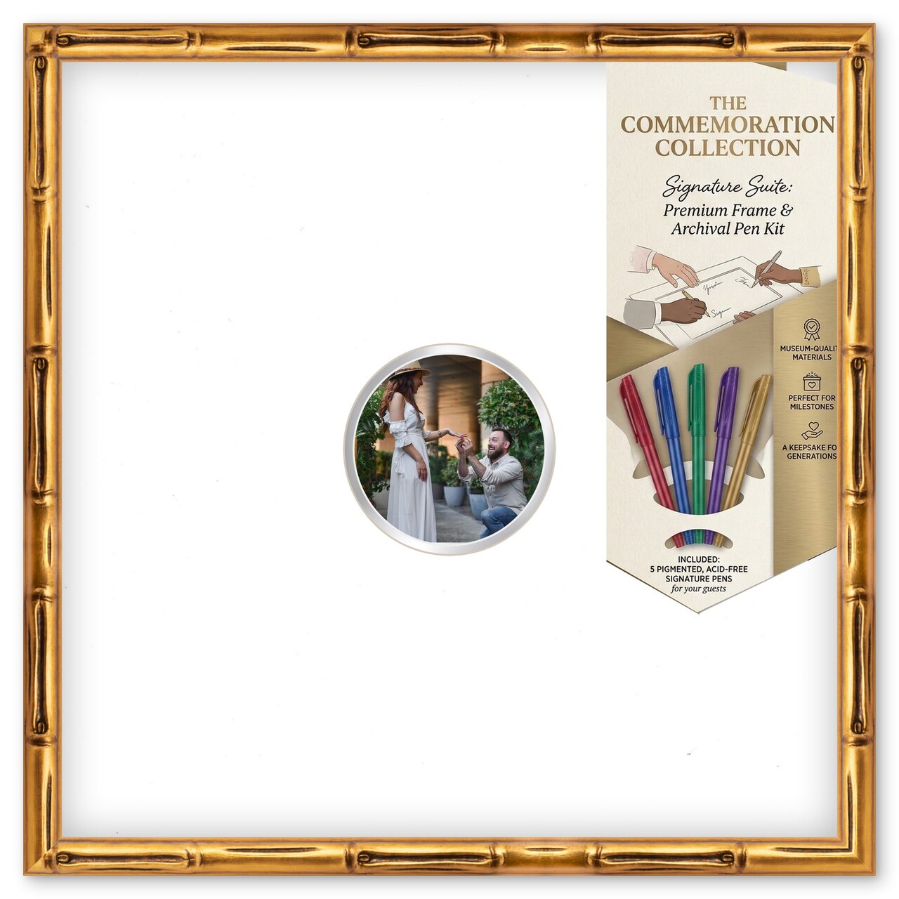 CustomPictureFrames.com Signature Frame - Multiple Sizes Made in the USA